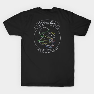 Squirrel Gang Invert! T-Shirt